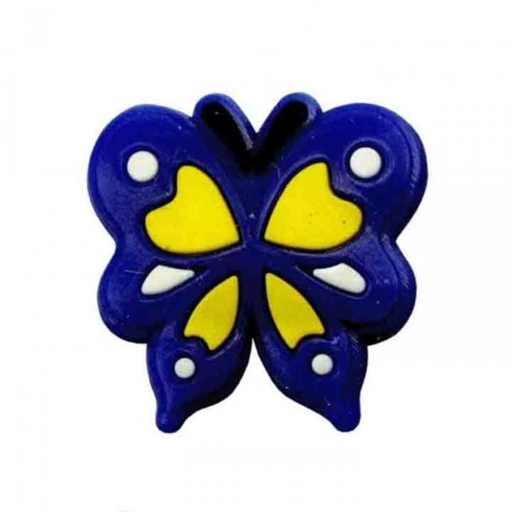 Pin´zz Papillon bleu jaune