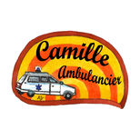 Badges en bois ambulance