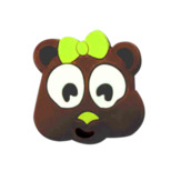 Pin´zz Tête ours brun