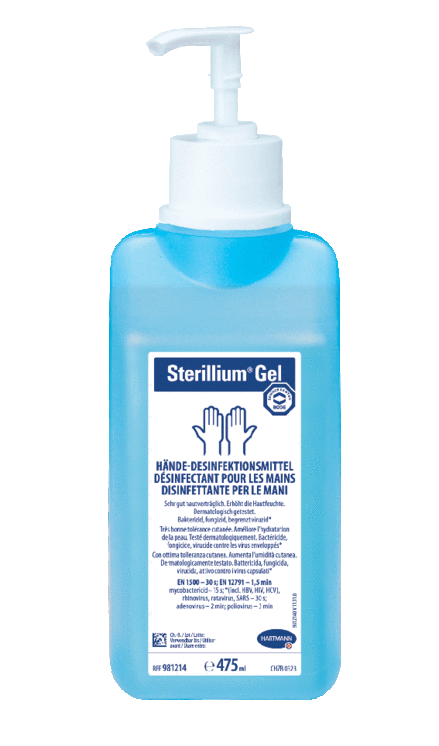Stérillium Gel 475 ml   Prochain arrivage entre le 03 et le  09 avril 2020