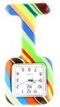 Montre Infirmière Silicone Carre Carnaval