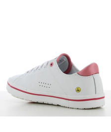 Basket de travail  en cuir  PAOLA