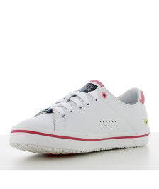 Basket de travail  en cuir  PAOLA