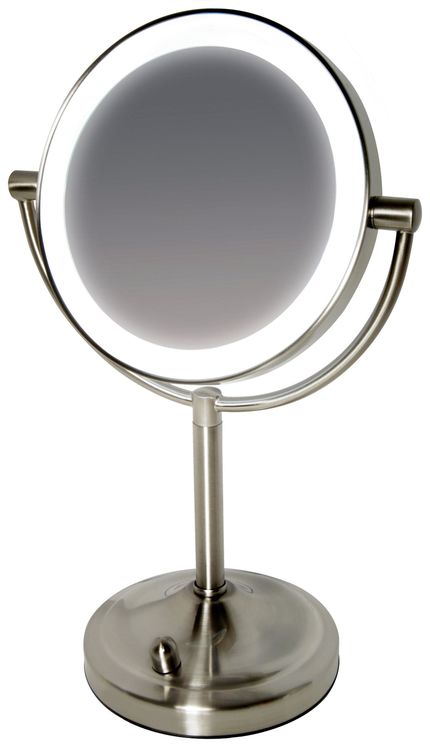 Miroir grossissant double face à LED sans fil MIR-8150