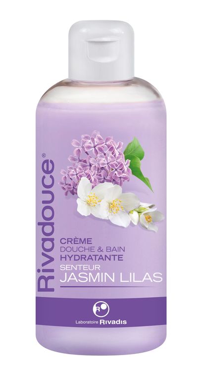 Crème bain douche jasmin lilas