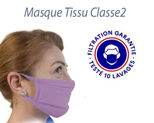 Masque tissu  UNS2 - Rose