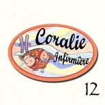 Badge Métal Poisson Zodiaque